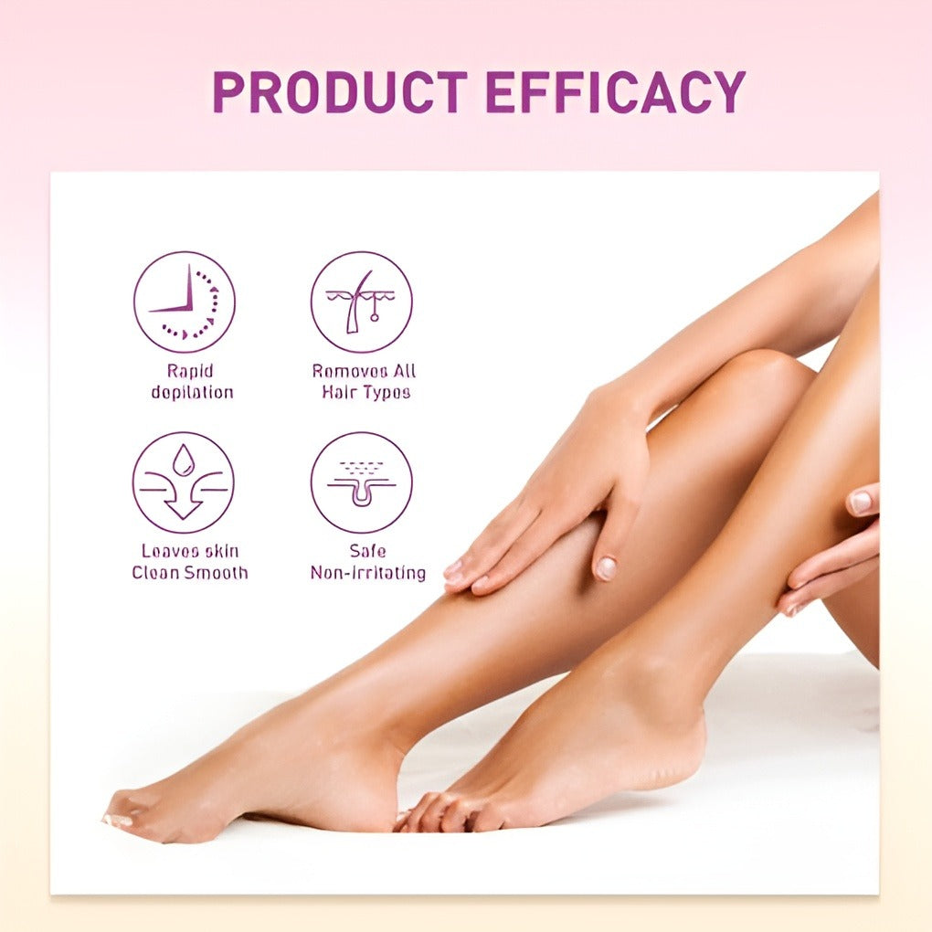 CHIRS'S Sensitive Hair Removal Spray - Fast & Painless Depilatory for Legs & Body (180ml)