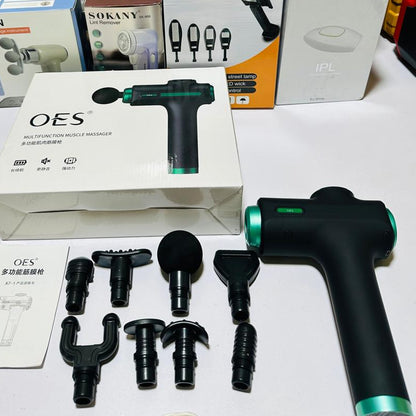 OES Muscle Massage Gun – 8 Interchangeable Heads