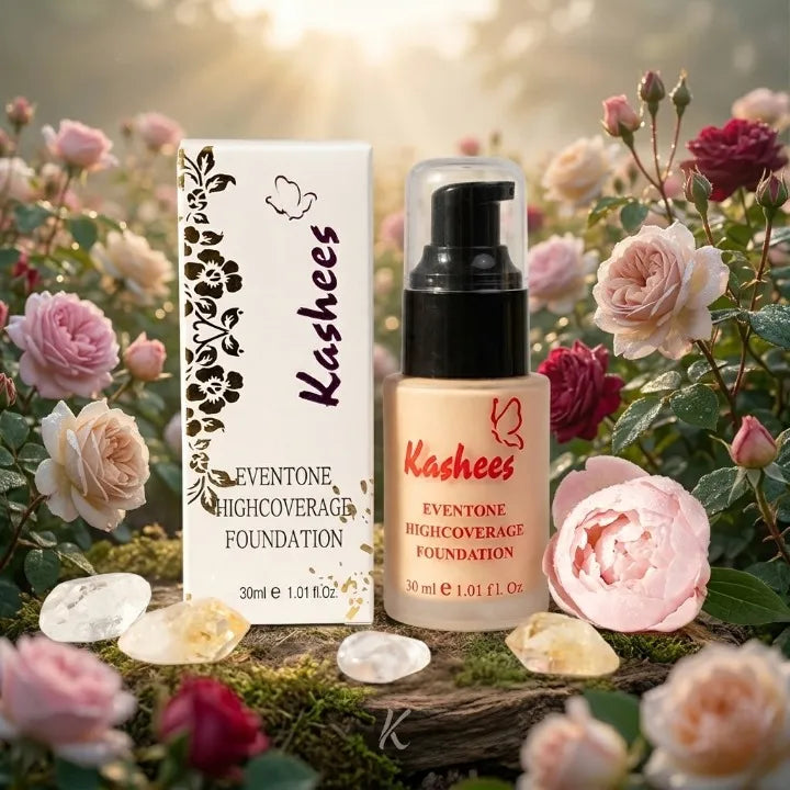 Kashees Eventone High Coverage Foundation – 30ml