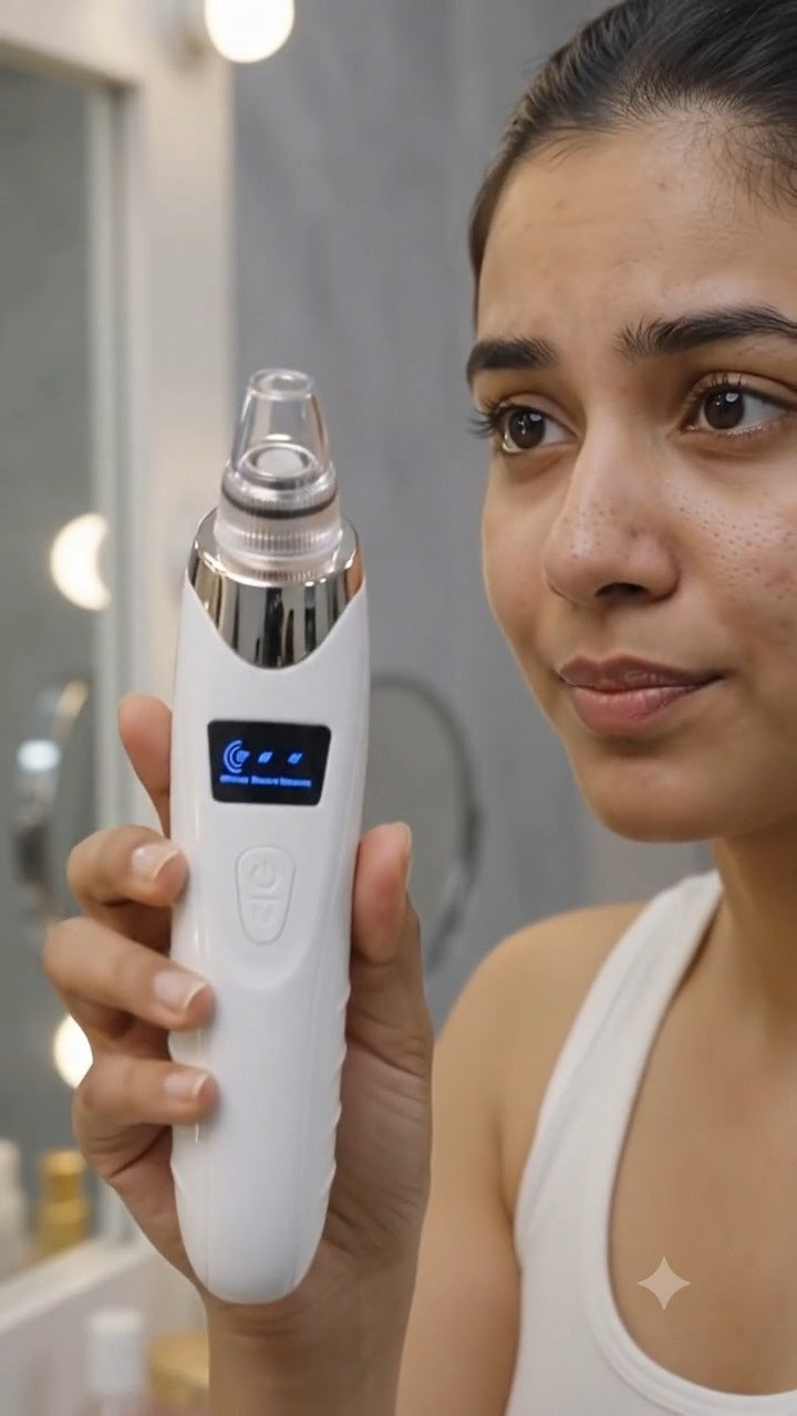 Blackhead Remover Pore Vacuum – OLED Smart Display & 3 Suction Modes