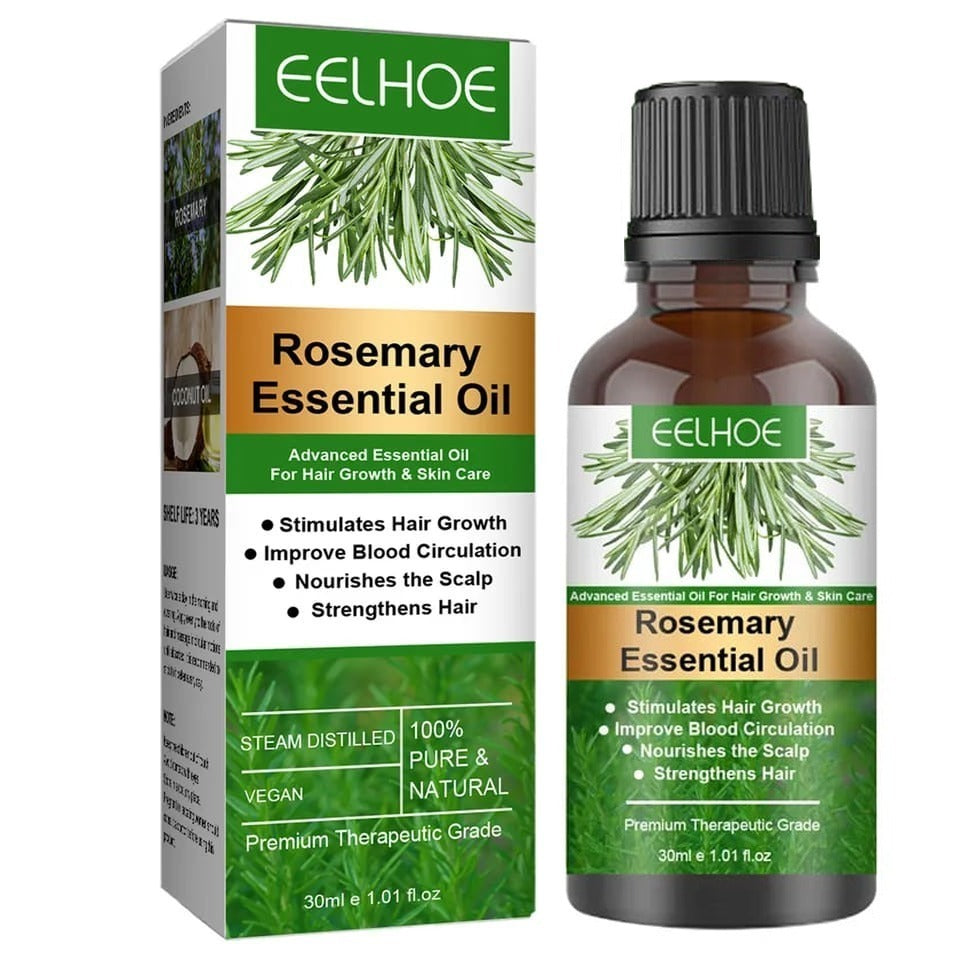 EELHOE Rosemary Essential Oil – Advanced Hair Growth & Skin Care Oil (30ml)