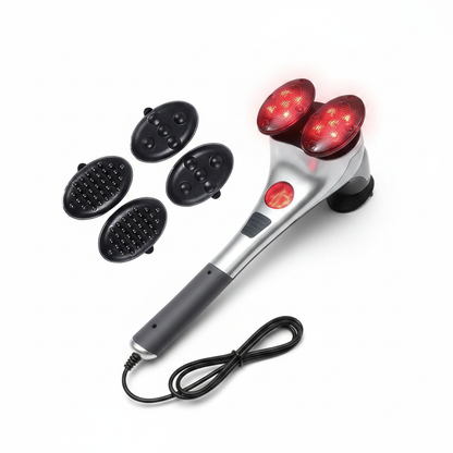 Infrared massager product studio shot on white background