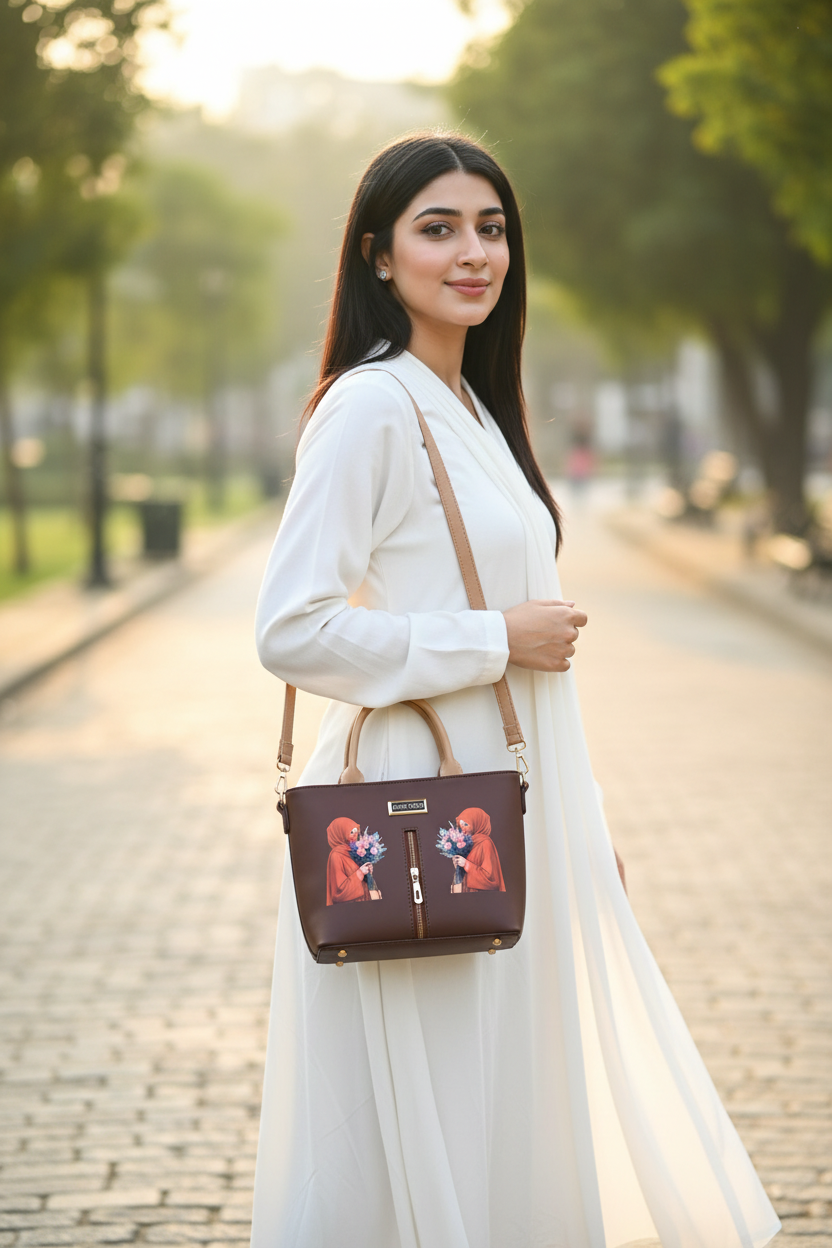 Model Crossbody Shot